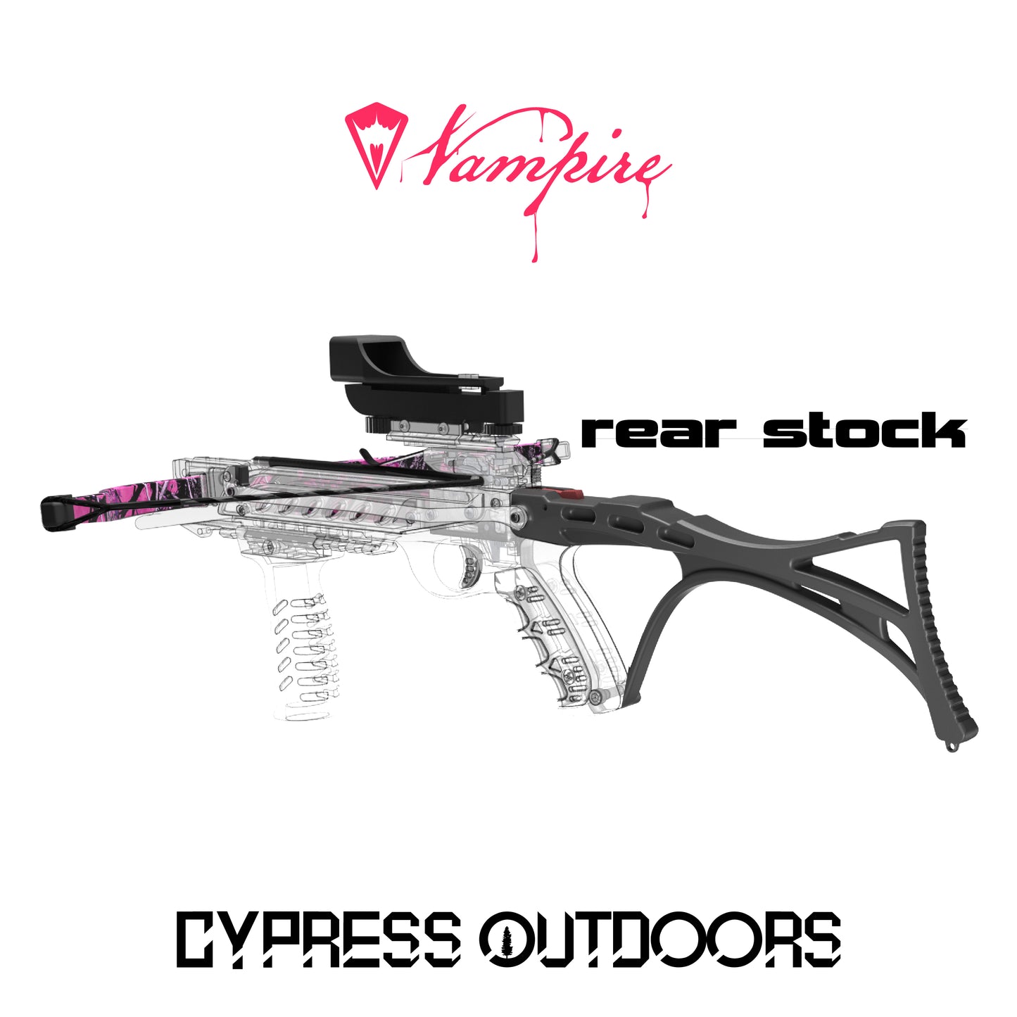 Cypress Outdoors Vampire Self Cocking Pistol Crossbow